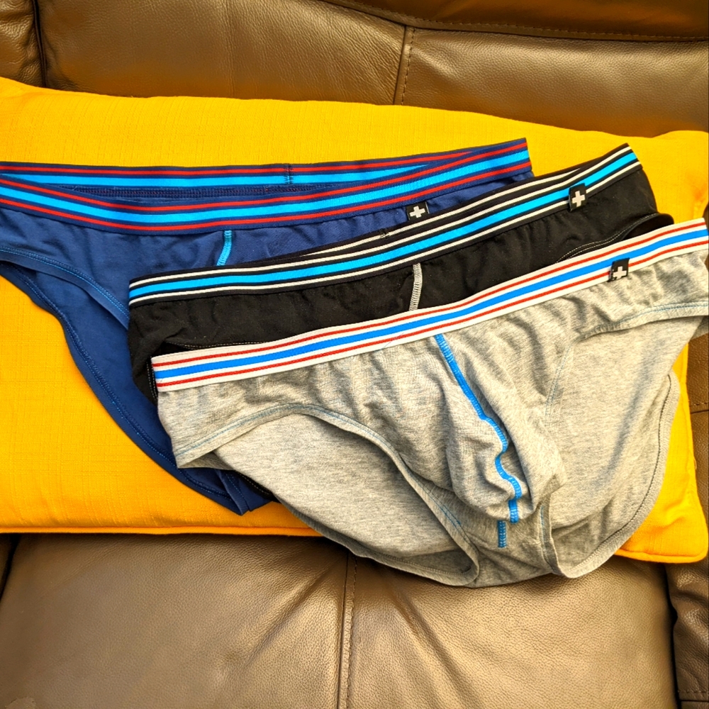 Andrew Christian boy style pouch 3 pack size L